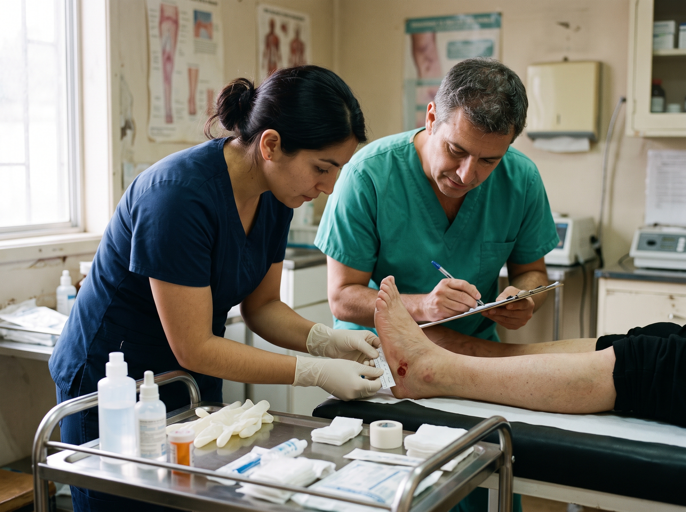 Modelo TIME para heridas: guía de valoración del lecho para TENS